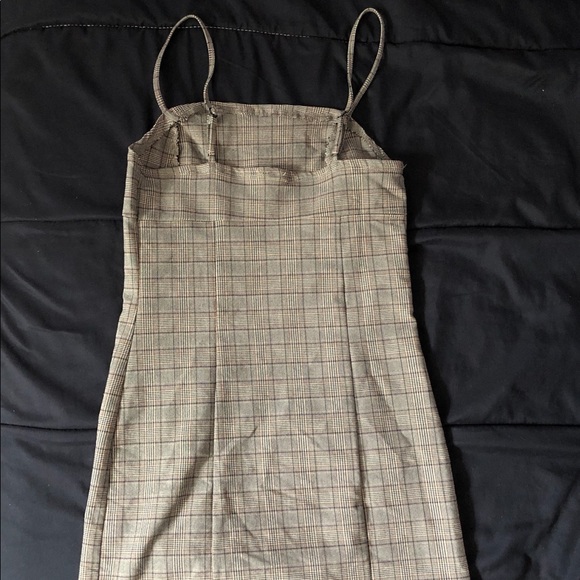 Garage Plaid Minidress - Picture 2 of 3